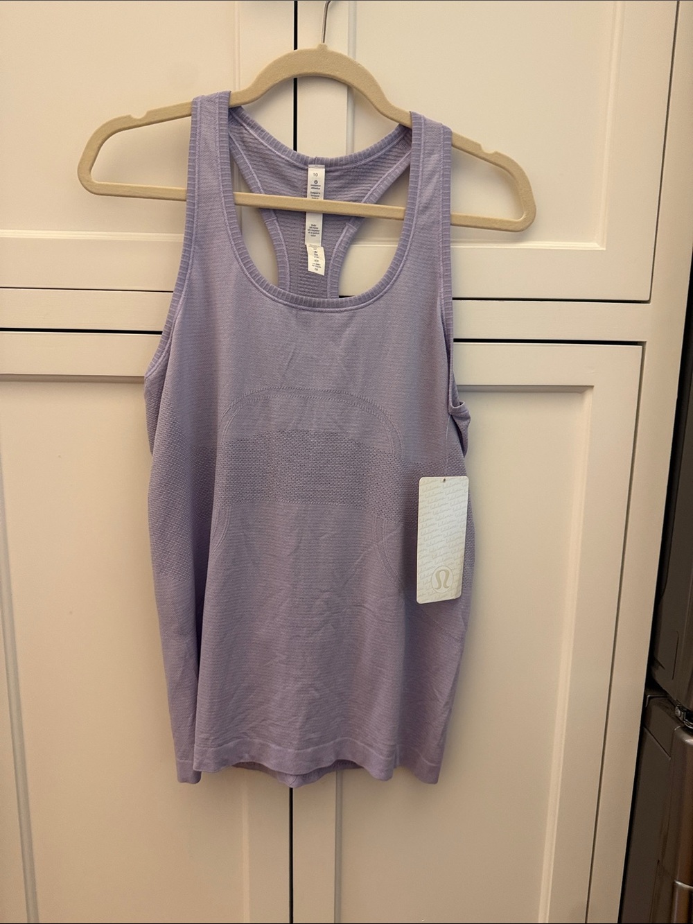 lululemon athletica Lavender Mesh Racerback Tank - Women's